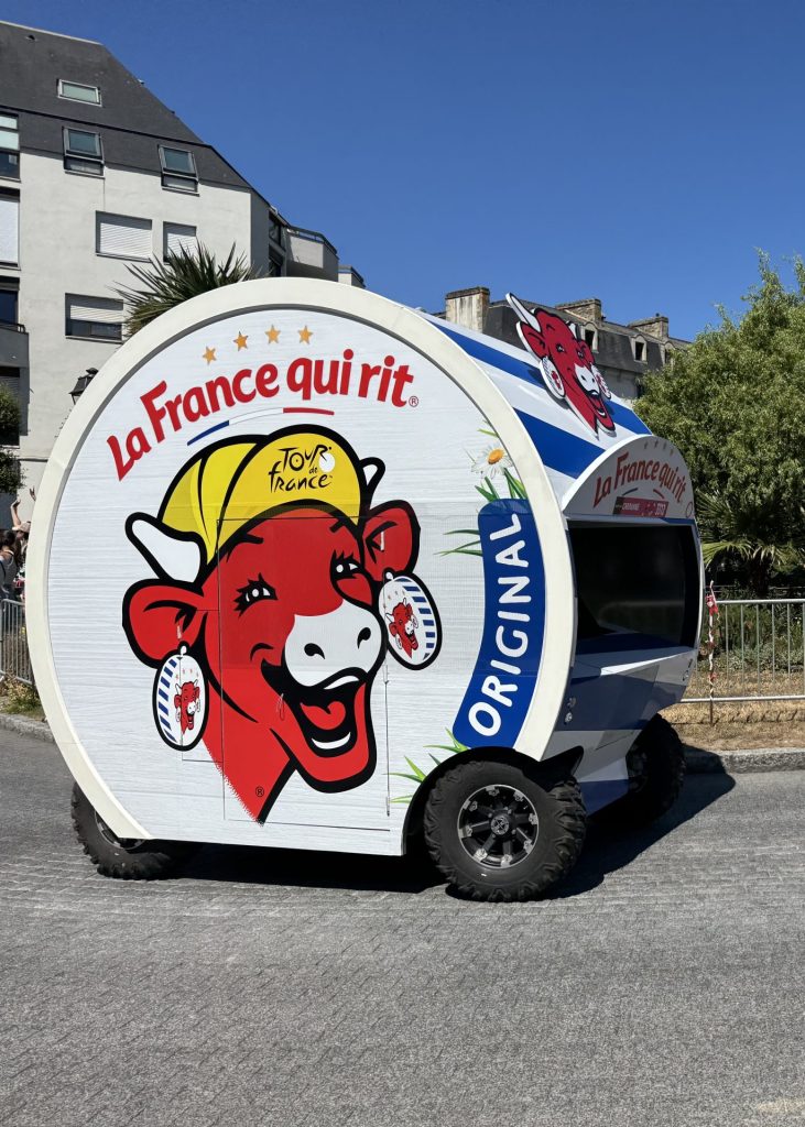 Laugh Cow Car - Caravan Tour De France